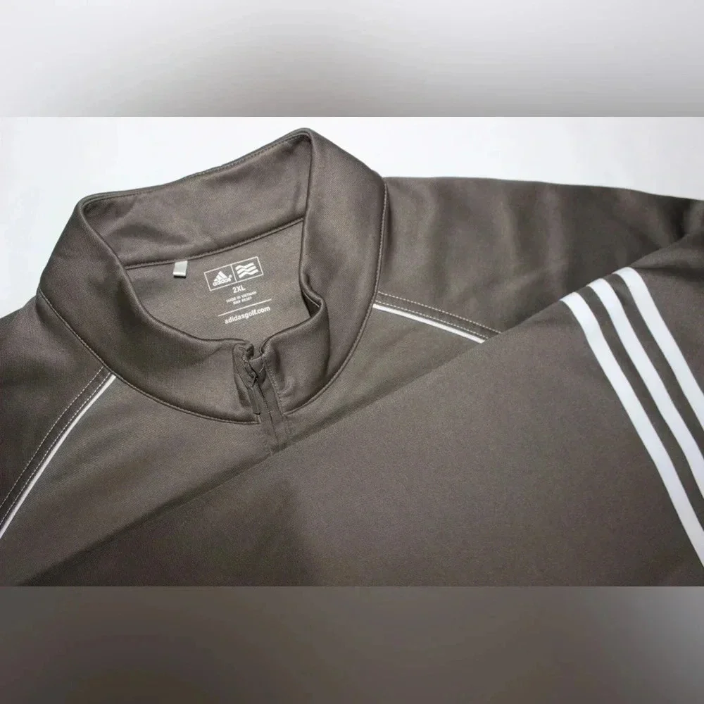 Adidas Golf Climalite Performance Quarter Zip Jacket 2XL